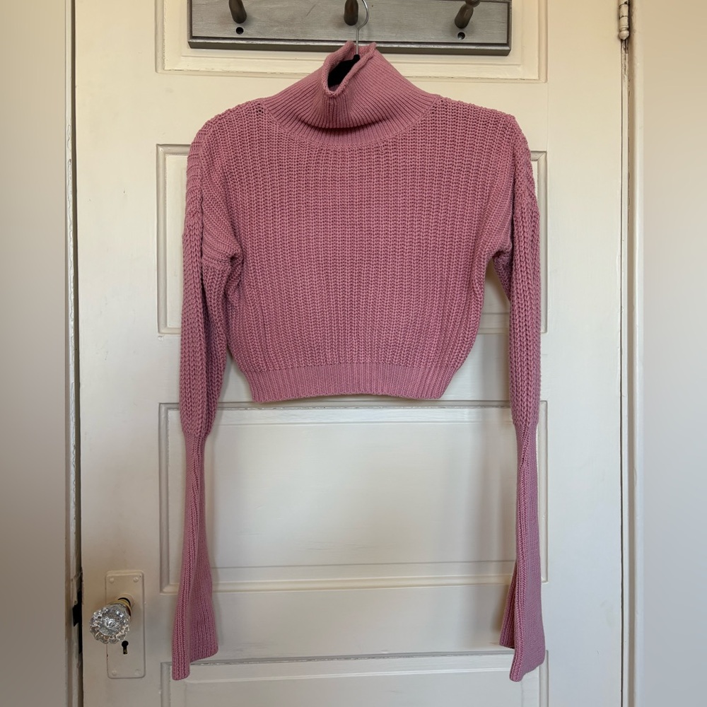 American Apparel Dusty Pink Fishermans Sweater